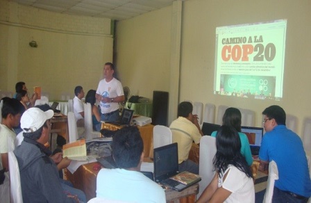 IIAP DIFUNDE CONFERENCIA DE LAS PARTES EN JUANJUI 